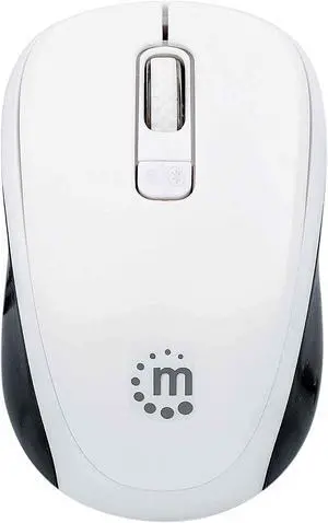 MANHATTAN 179645 Dual Mode Mouse White