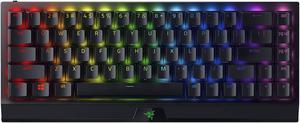 Razer BlackWidow V3 Mini HyperSpeed 65% Wireless Mechanical Gaming Keyboard: HyperSpeed Wireless Technology - Green Mechanical Switches- Tactile & Clicky - Doubleshot ABS keycaps - 200Hrs Battery Life