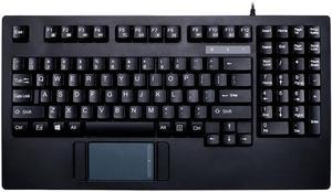 Adesso Easytouch  Usb Compact Keyboard With Glide Point Touchpad , Fits  In 19 1