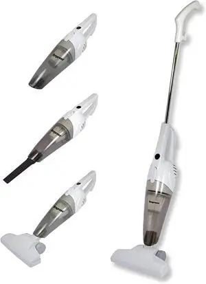 IMPRESS GoVac 2-in-1 White Corded Upright and Handheld Vacuum Cleaner