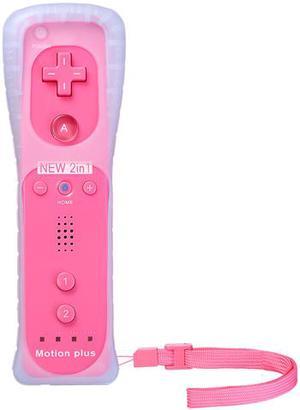 FirstPower Wiimote Remote Controller For Nintendo Wii U Game Pink for Wii Game Accessories
