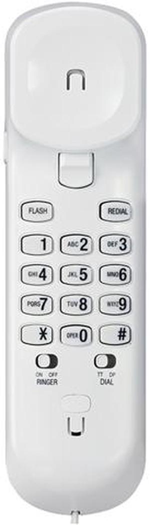 Vtech Cd1103w Corded Phone, White, 1 Handset