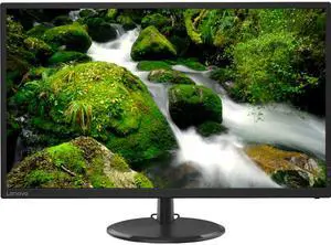 Lenovo C32q-20 31.5" QHD IPS Monitor, 1440p, AMD FreeSync, 4ms, 75Hz, HDMI & DisplayPort Input, Tilt, VESA Mountable