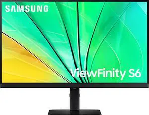Samsung 27" ViewFinity S6 Series QHD Hi-Res Computer Monitor, 100Hz S27D606EAN