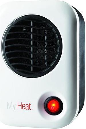 LASKO 101 MyHeat Personal Ceramic Heater, White