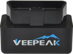 Veepeak Mini WiFi OBD2 Scanner Check Engine Light Code Reader for iOS and Android Auto Diagnostic Tool Supports Year 1996 and Newer Vehicle in the US