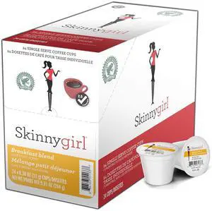 SKINNYGIRL Breakfast Blend Flavored Coffee Pods (24 Counts)