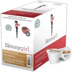 SKINNYGIRL Salted Caramel Coffee Pods (24 Counts)
