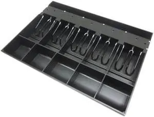 APG PK-15U-5-BX Universal Till, 5 Bill, 5 Coin, Adjustable Bill Widths