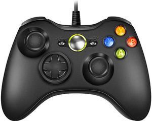 CORN USB Gamepad for Xbox 360 Wired Gaming Controller, Joypad with Shoulders Buttons, for Microsoft Xbox360/Xbox 360 Slim/PC Windows 7 8 10 Game (Not Official Controller)