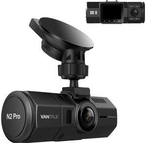 Vantrue N2 Pro-G Uber Dual Dash Cam Infrared Night Vision, Dual Channel 1080P Front and Inside Dash Cam, 2.5K Single Front Car Accident Dash Camera, 24hr Motion Sensor Parking Mode Upgrade