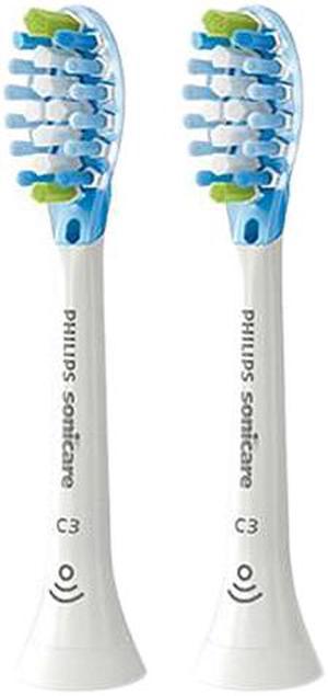 Philips Sonicare C3 HX904265 Replacement Toothbrush Head  2 Pack White