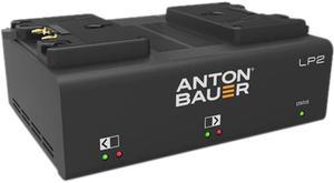 Anton Bauer LP2 Low Profile Dual Gold-Mount Battery PowerCharger #8475-0125