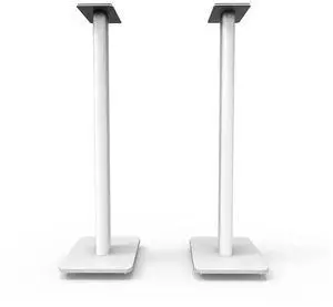 Kanto SP Series  32" Tall Bookshelf Speaker Floor Stands (Pair) SP32PLW - White