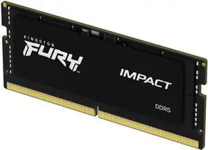 Kingston FURY Impact 32GB (1 x 32GB) 260-pin SO-DIMM DDR4 3200 MHz CL20 Black Memory (KF432S20IB/32) Kingston FURY Impact 32GB (1 x 32GB) 260-pin SO-DIMM DDR4 3200 MHz CL20 Black Memory (KF432S20IB/32)