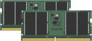 Kingston 32GB (2 x 16GB) 262-Pin DDR5 SO-DIMM DDR5 4800 (PC4 38400) Memory (Notebook Memory) Model KCP548SS8K2-32