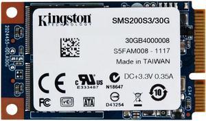 Kingston SSD Now mS200 mSATA 30GB SATA III Internal Solid State Drive (SSD) SMS200S3/30G
