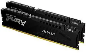 Kingston Kingston Fury 16GB (2 x 8GB) 288-Pin PC RAM DDR5 5600 (PC5 44800) Memory (Desktop Memory) Model KF556C36BBEK2-16 Kingston Kingston Fury 16GB (2 x 8GB) 288-Pin PC RAM DDR5 5600 (PC5 44800) Memory (Desktop Memory) Model KF556C36BBEK2-16