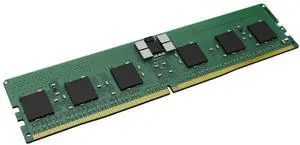 Kingston RAM Module - For Rack Server - 16 GB - DDR5-6400/PC5-51200 DDR5 SDRAM - 6400 MHz Single-rank Memory - CL52 - 1.10 V - ECC - Registered - 288-pin - DIMM - Lifetime Warranty