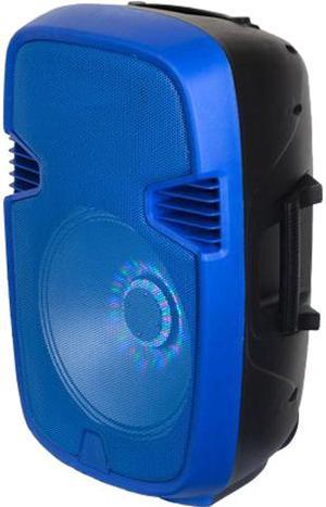 IQ Sound Speaker System - Portable - Battery Rechargeable - Wireless Speaker(s) - Blue