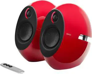 Edifier Luna HD E25HD 2.0 Channel Bluetooth Speakers, Red, E25HD-RED