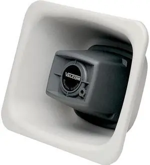 Valcom VIP-480AL-W One-Way Ip Horn, Water Resistant (White)