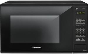 Panasonic Countertop Microwave Oven with Genius Sensor Cooking, Quick 30sec, Popcorn Button, Child Safety Lock and 1100 Watts of Cooking Power - NN-SU656B - 1.3 cu. ft (Black)