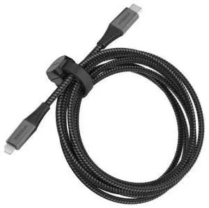 OtterBox Premium Pro 2m/6.6-ft Fast Charge Lightning 8-Pin to USB-C Cable - Blk