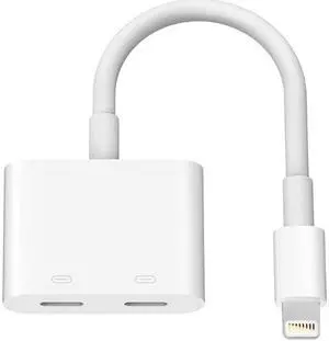 4XEM 8-pin Lightning Splitter for iPhone/iPad 4X8PINSPLITTER