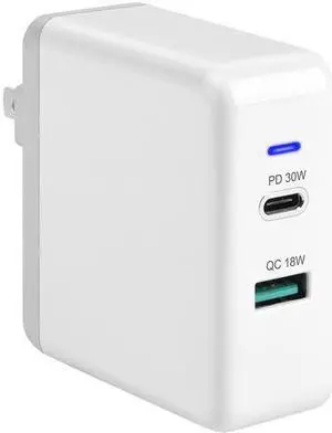 4XEM USB-C USB-A 48W Dual Wall Charger 4XUSBCAPWR48W 4XEM USB-C USB-A 48W Dual Wall Charger 4XUSBCAPWR48W