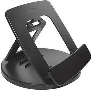 Kantek Rotating Foldable Desk Top Tablet Stand Black