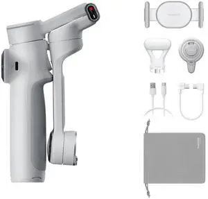 Insta360 Flow 2 Flow 2, Pro Creator Bundle, Stone Gray Insta360 Flow 2 Flow 2, Pro Creator Bundle, Stone Gray