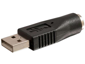 USB To Dual PS/2 Converter Adapter Cable – For PC Keyboard & Mouse – White