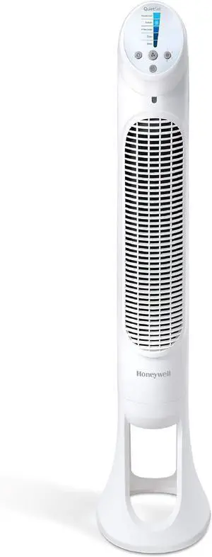 Honeywell HYF260 QuietSet Whole Room Tower Fan, White