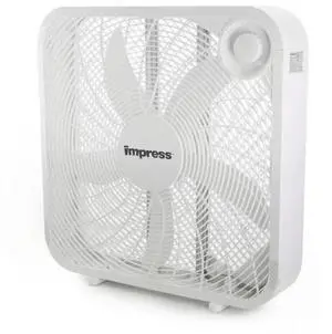 IMPRESS 20" White 3-Speed Box Fan (IM-720BX)