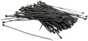 GB Electrical 8" 100Pc Blk Cable Tie 46-308UVB Unit: BAG