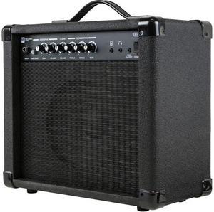Monoprice 20-Watt 1x8 Guitar Combo Amplifier - Black With 86dB of Gain, 1/4 Inch, Headphone and 3.5mm Aux Mp3 Inputs For Electric Guitars