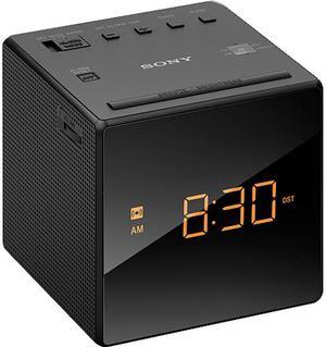 Sony ICF-C1BLACK Alarm Clock with FM/AM Radio, Black