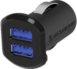 Scosche reVOLT 12W + 12W Dual USB Car Charger for iPod, iPhone and iPad
