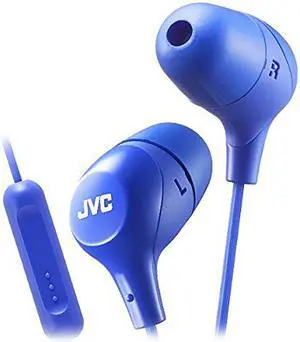 JVC HA-FX38M Marshmallow In-Ear Headphone - Blue - HAFX38MA