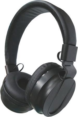 Compucessory Deluxe Stereo Over-the-head Headphones w/Volume Control - Black