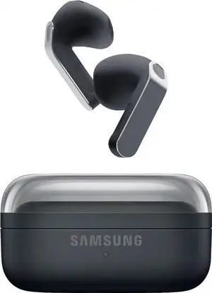Samsung - Galaxy Buds4 Wireless Earbud, In Ear Headphones - Black Samsung - Galaxy Buds4 Wireless Earbud, In Ear Headphones - Black