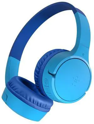 Belkin SoundForm Mini Wireless On-Ear Headphones for Kids - Blue
