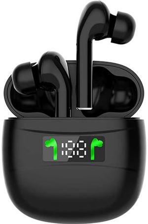 Upgrade Bluetooth 5.2 True Wireless Earbuds with Led Display Charging Case Waterproof Earbuds 40 Hours Playtime Built-in Mic Earbuds HiFi Premium Sound with Deep Bass for Sport