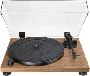 Audio-Technica AT-LPW40WN Fully Manual Belt-Drive Turntable, 2 Speeds, Dynamic Anti-Skate Control, (Carbon-Fiber Tonearm Walnut) Audio-Technica AT-LPW40WN Fully Manual Belt-Drive Turntable, 2 Speeds, Dynamic Anti-Skate Control, (Carbon-Fiber Tonearm Walnut)