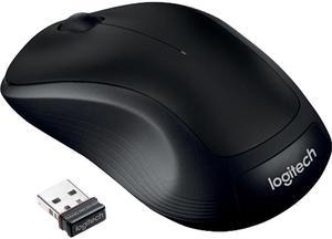 Logitech B100 Corded Mouse, Wired USB Mouse for Computers and Laptops,  Right or Left Hand Use - Black