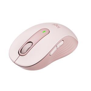 Logitech Signature M650 Mouse - Optical - Wireless - Bluetooth/Radio Frequency - Rose - USB - 2000 dpi - Scroll Wheel - 5 Button(s) - 5 Programmable Button(s) - Medium Hand/Palm Size