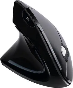 Adesso iMouse E90 Wireless Left-Handed Vertical Ergonomic Mouse
