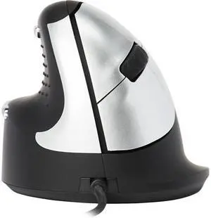 R-Go Tools R-Go HE Wired Vertical Ergonomic Mouse Medium Left Hand Black RGOHELE