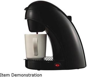 Brentwood Single Serve Coffee Maker with Mug, Black TS-112B
